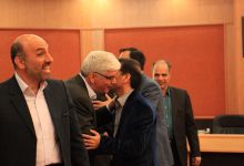 دیدارنوروزی رییس دانشگاه صنعتی شاهرود باکارکنان واعضای هیات علمی 